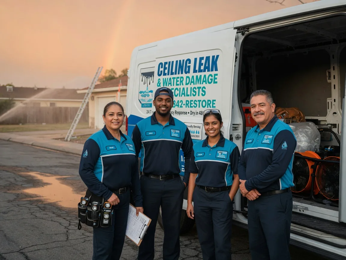 Ceiling Leak Cleanup company in Midlothian, IL